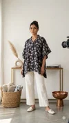 K 924 Vol 2 By Naisha Cotton Printed Kaftan Style Shirt Ladies Tops
