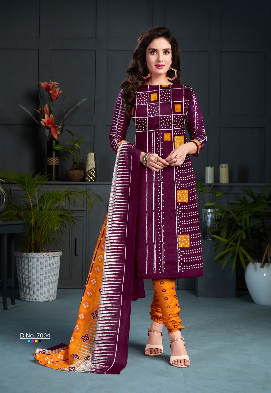 SC Laadki vol 7 Latest Designer Casual Wear Cotton Printed Dress Material Collection 