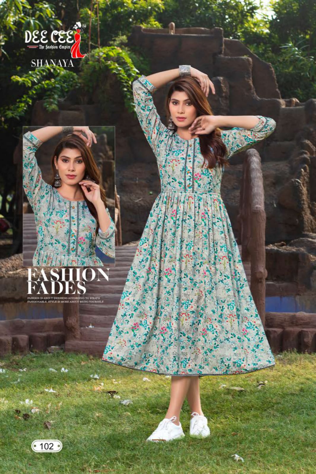 Shanaya By Dee Cee Long Anarkali Kurtis Wholesalers In Delhi
