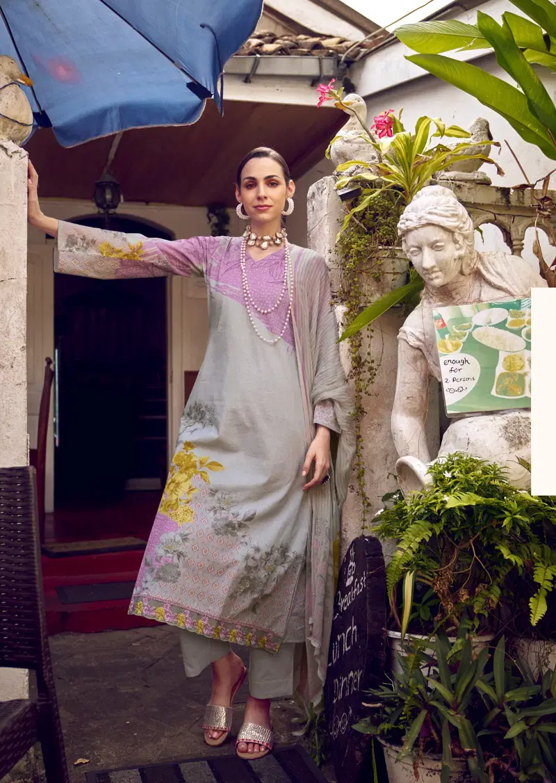 Funflora By Prm Lawn Cotton Printed Dress Material Wholesale Shop In Surat
