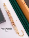 Brass High Golden Kundan Wholesale Bracelets In India