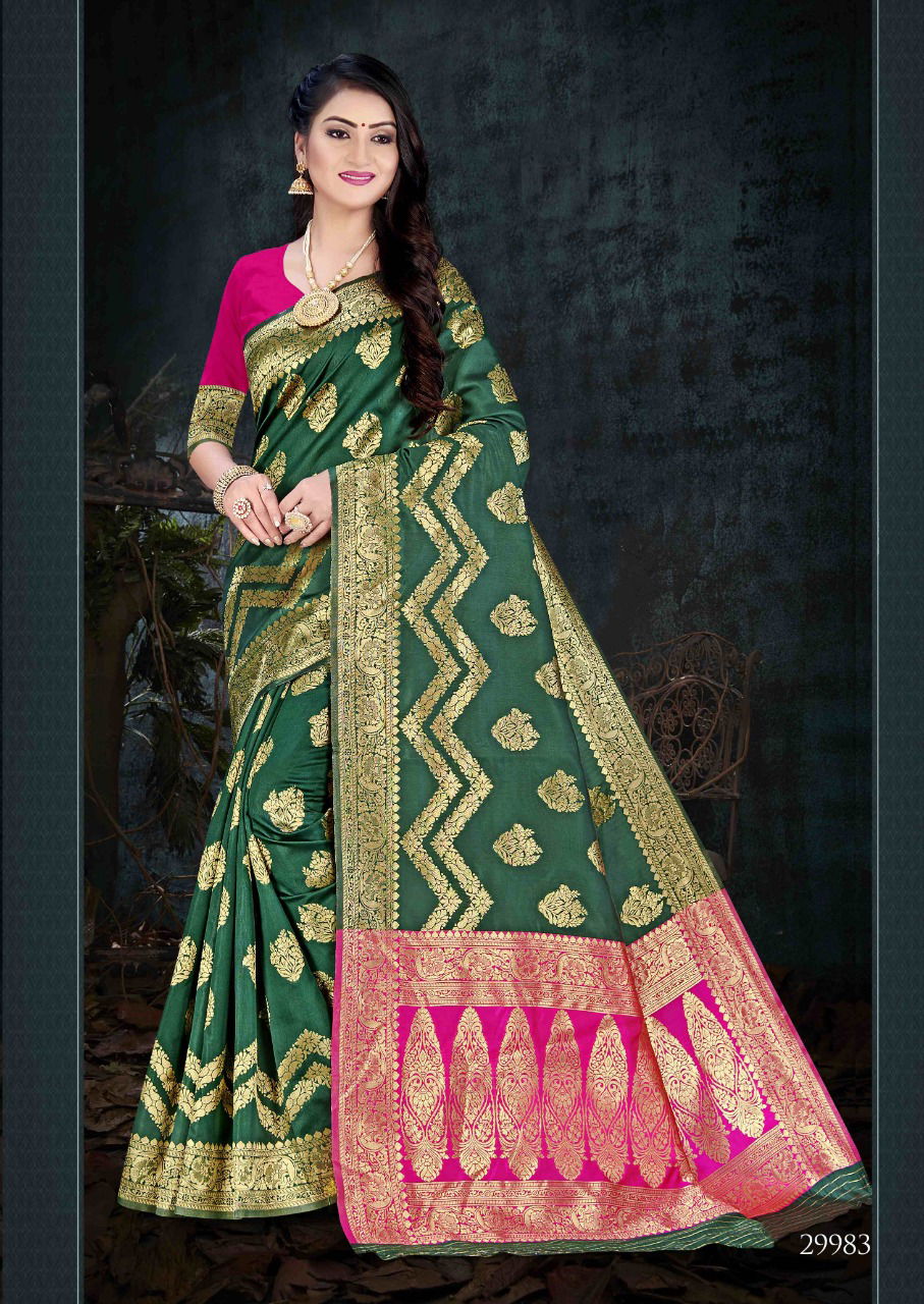 SHAKUNT SUREKHA Art silk Designer latest Saree Collection