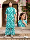 Ladki Kids Liva Rayon Printed Kurti With Bottom