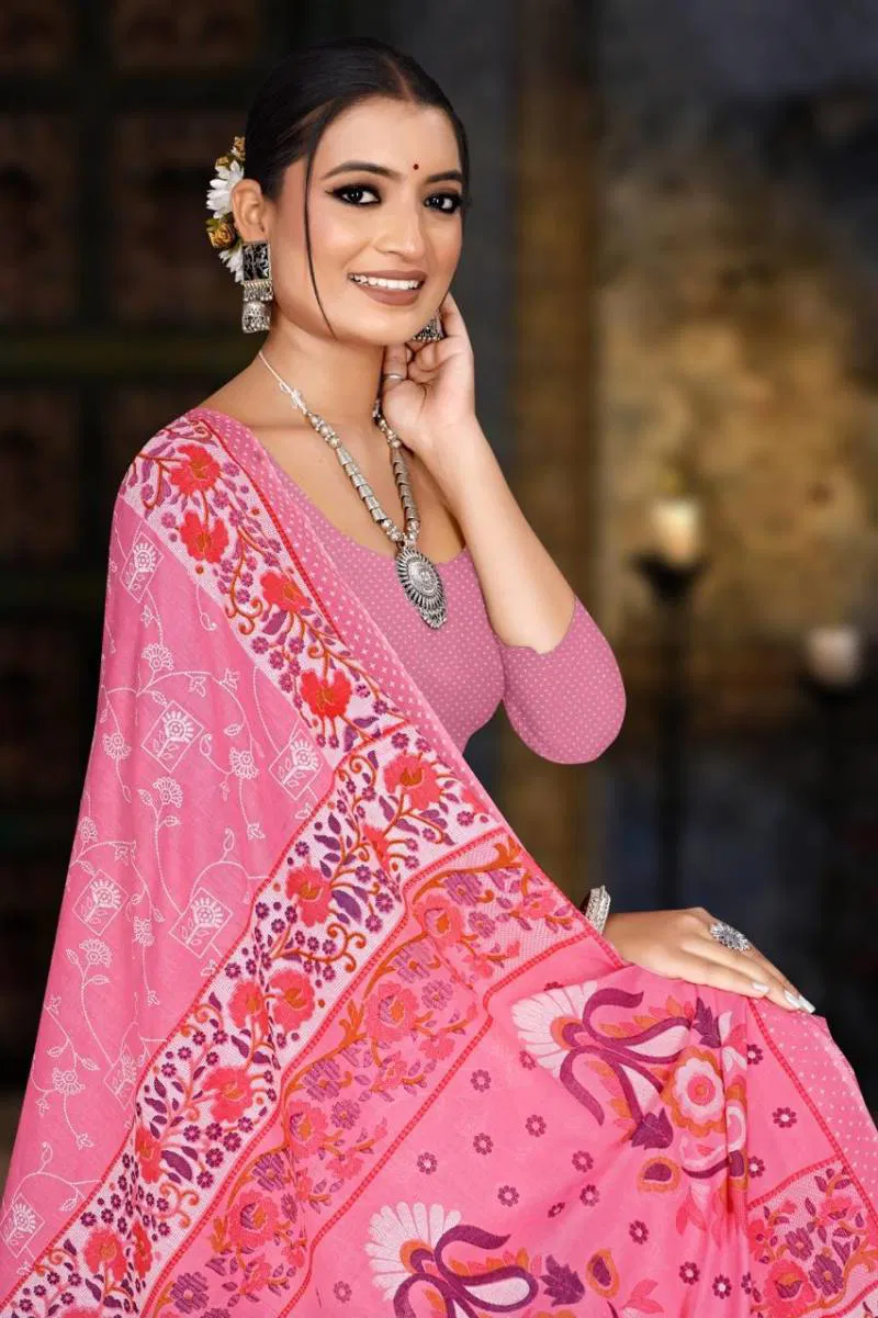 Suvarna Sundari Vol 01 By Vj Cotton Printed Festive Wear Saree Wholesale Online