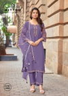 Rangmahal By Mittoo Viscose Thread Handwork Kurti With Bottom Dupatta Exporters In India
