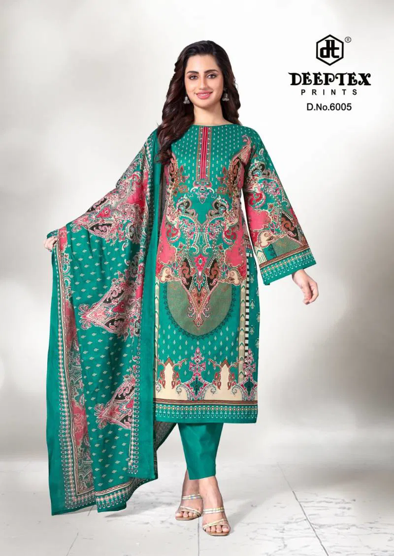 Roohi Zara Vol 6 By Deeptex Cotton Dress Material Wholesale Price In Surat