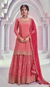 Rang Rasiya Super Hit 69541 Series Chinon Embroidered Salwar Suits Wholesale In India