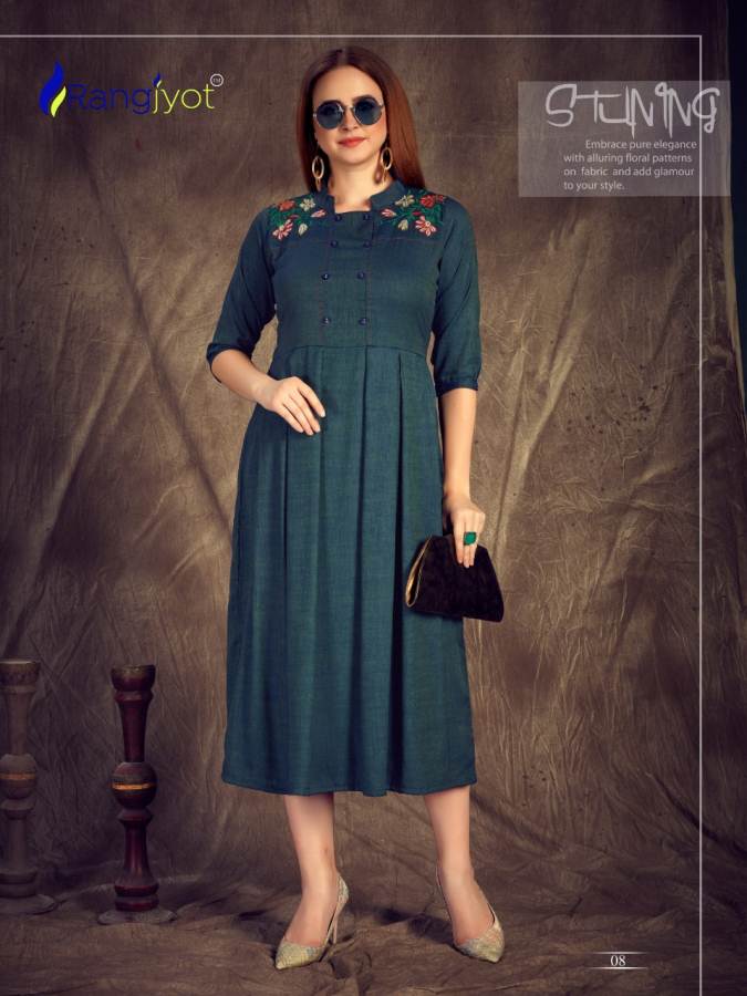 Ranjyot Herry Vol 3 Latest Designer Anarkali Style Kurtis Collection 