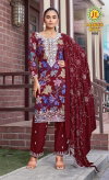Mango Bite Vol 1 By Jt Rayon Embroidery Dress Material Wholesale Price In Surat