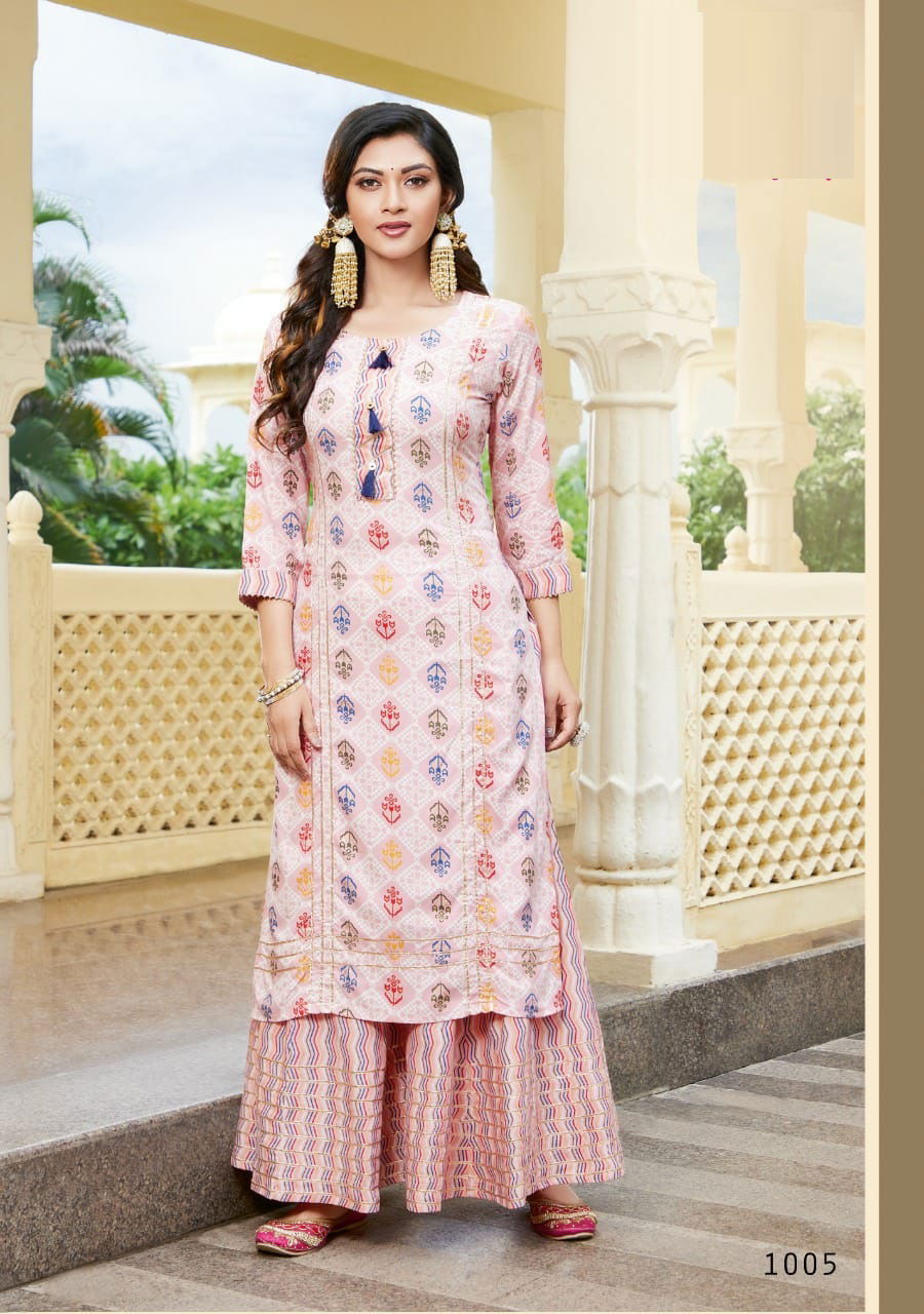 Festival Tadka 1 Designer Heavy Festive Wear Kurti With Bottom Stylish Collection
