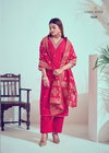 Label Khoj 9649 To 9708 Nx Roman Silk embroidery Readymade Suits Exporters In India