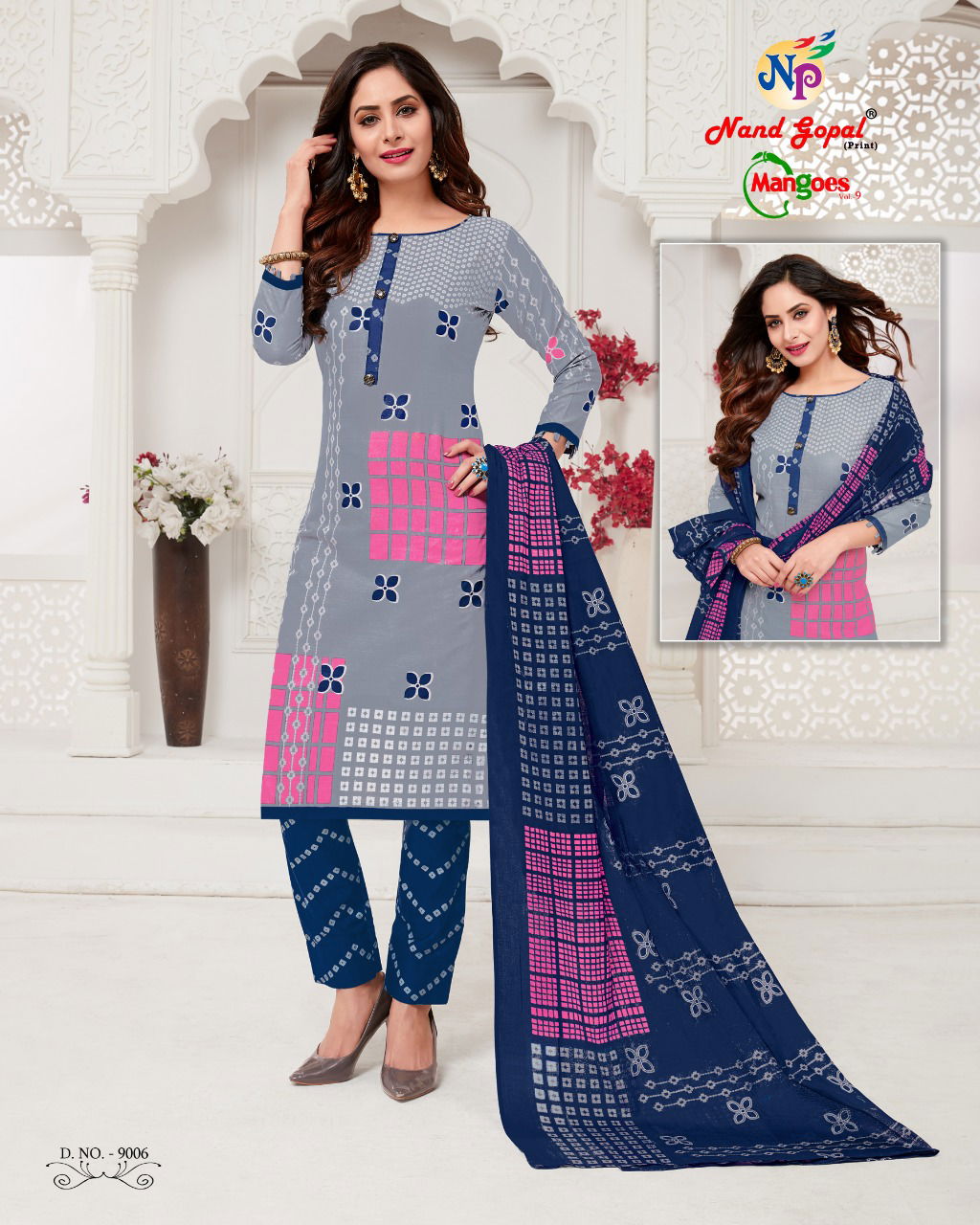 Nand Gopal Mangoes 9 Latest Pure Cotton Full Printed Designer Dress Material Collection 