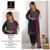 Khas 4528 A To C Rayon Embroidery Readymade Pakistani Suits Wholesale In India
