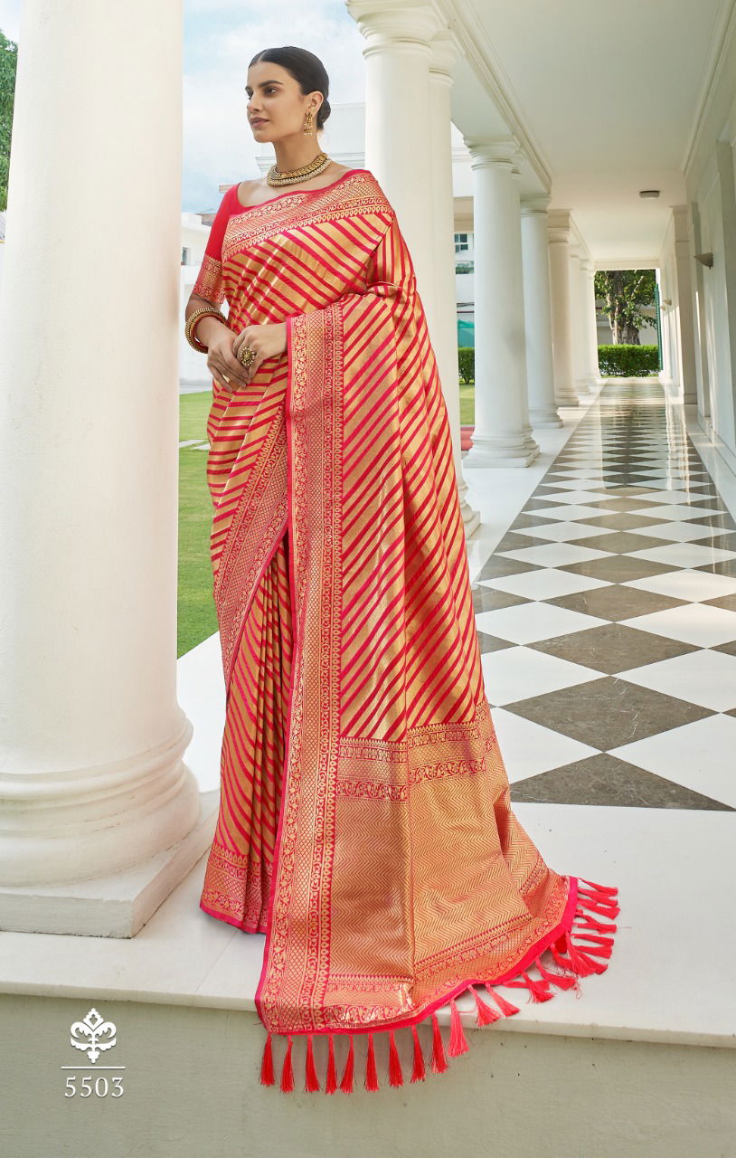 Rajyog Ananya Fesvy Wedding Wear Designer Silk Fancy Wear Saree Collection
