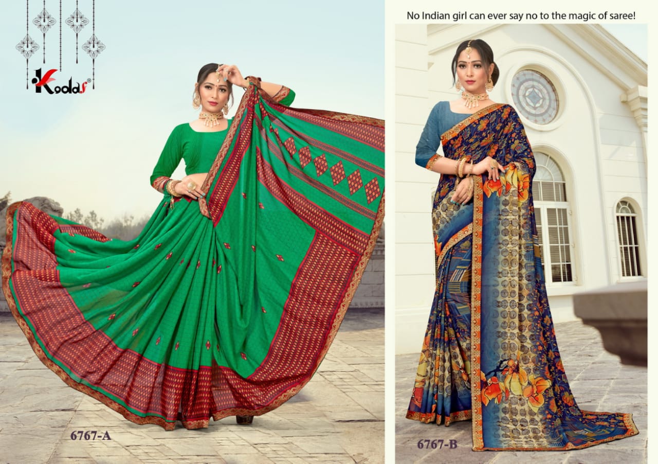 Aradhna 27 Latest Fancy Casual Regular Wear Rennial Printed Sarees Collection
