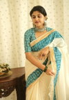 Mg 278 Cotton Gold Zari Patta Border Printed Saree Catalog