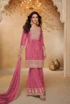 Zeeya By Gulkayra Real Chinon Embroidery Readymade Suits