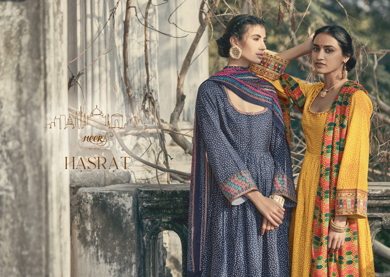 KIMORA PAKIZA Heavy Fancy Designer Pure Finest Cotton Print With Embroidered Salwar Suit Collection