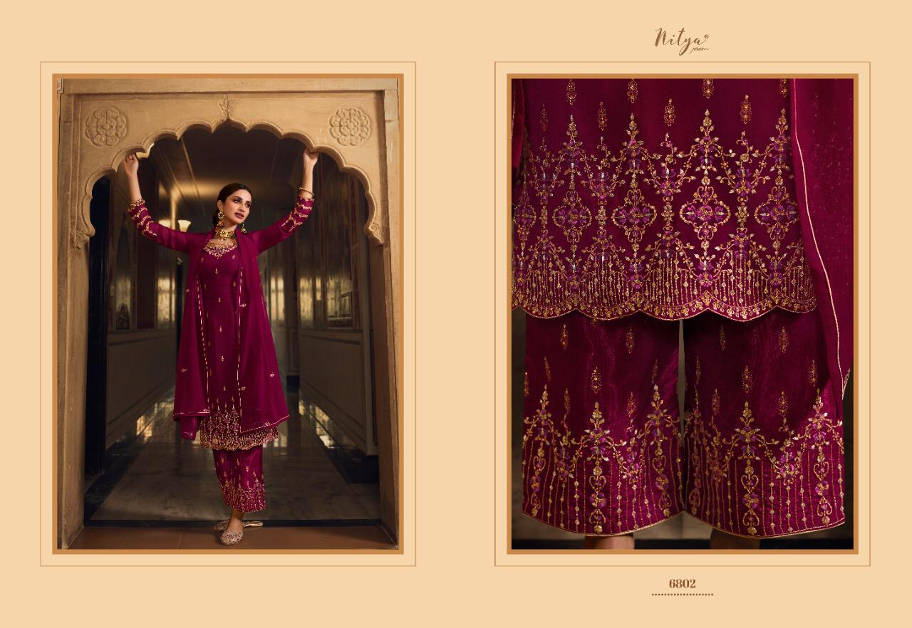 LT VOL -168 Latest Heavy Fancy Designer Festive Wear Georgette With Heavy Embroidery Work Salwar Suit Collection 