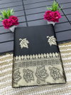 Black Patti By Aab Designer Soft Lichi Silk Saree Wholesale Price In Surat