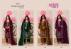 Gulabi Sapne By Mumtaz Arts Crush Velvet Designer Salwar Suits