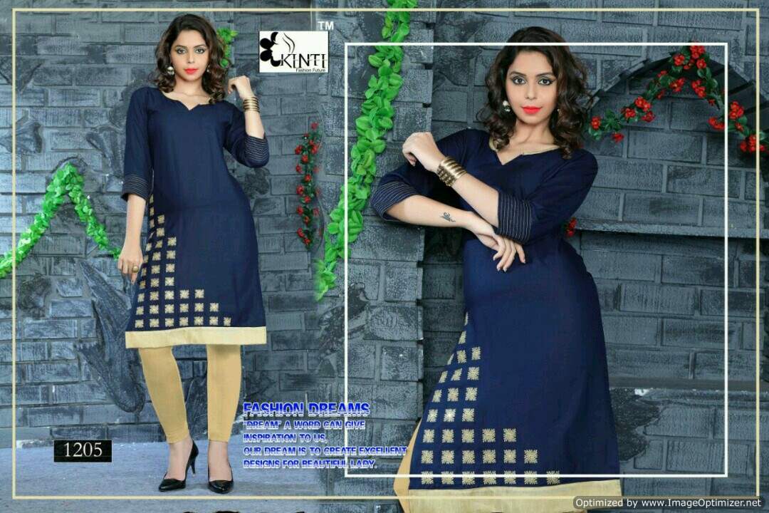 Kinti-Karishma Latest Fancy Ethnic Wear Fancy Kurti collection
 