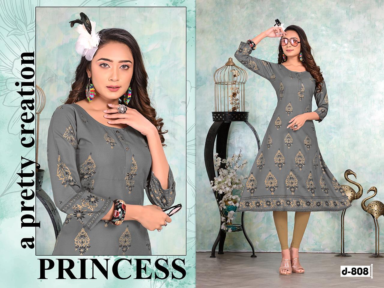TRENDY Eclairs vol 2 Latest Fancy Designer Heavy Casual Wear Rayon Printed Stylish Kurti Collection