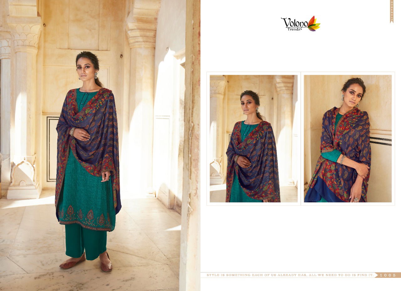 Volono Era 1 Latest Fancy Designer Casual Wear Digital Printed Designer Dress Material Collection
