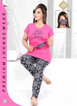 Latest Collection Of Night Suit With Mask 
