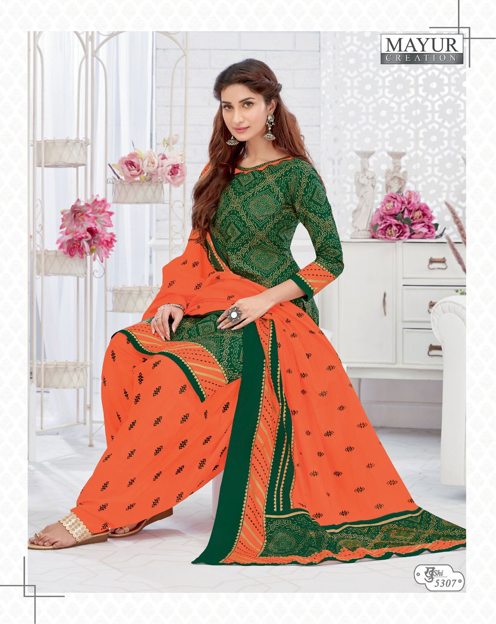 Mayur Khusi 53 Latest Designer Printed Pure Cotton Slawar Suit Collection 