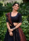 Black Colour Pure Cotton Printed Lehenga Choli Collection Taraa L 1697