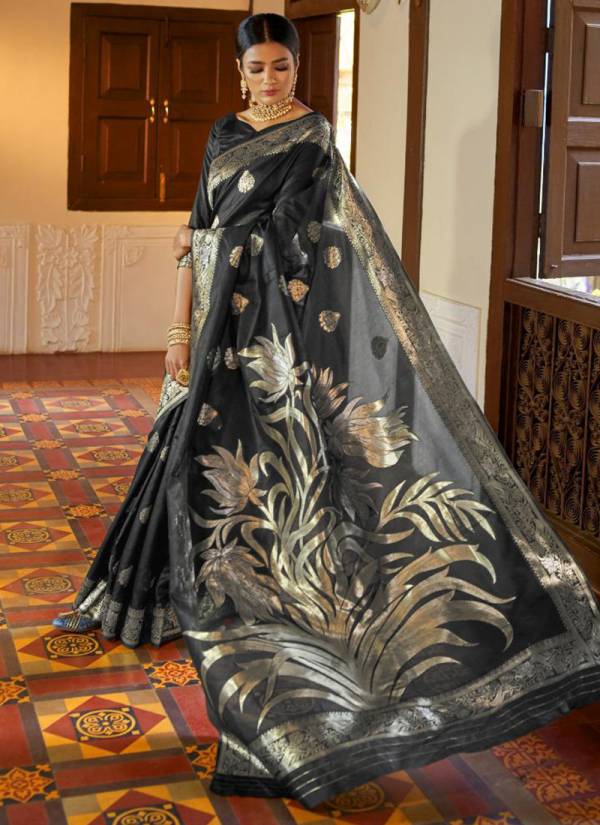 Rajtex Fabric Kanshula Kristal Silk Designer Exclusive Party Wear Saree Collections