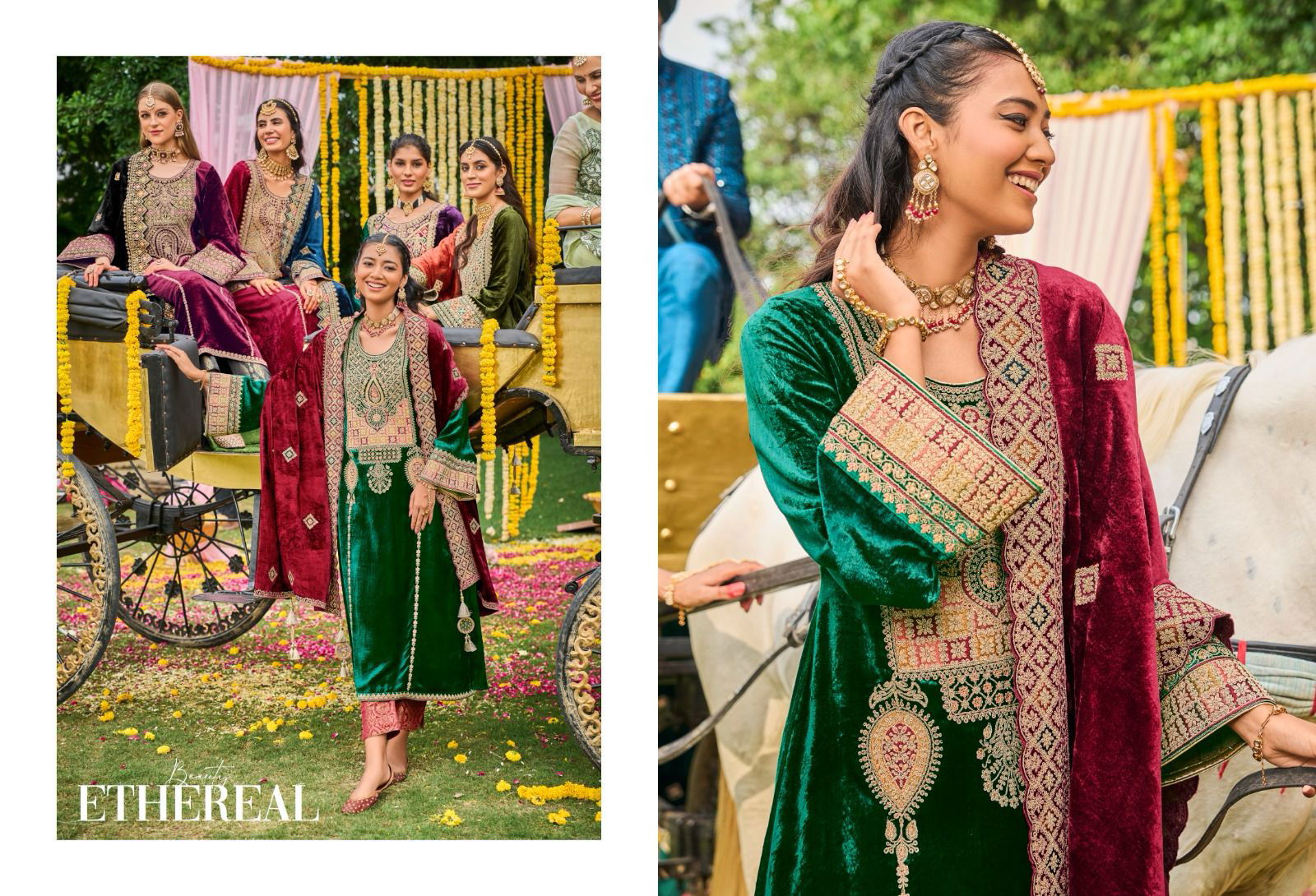 Kuch Khaas Vol 9 Heavy Viscose Velvet Designer Salwar Suits