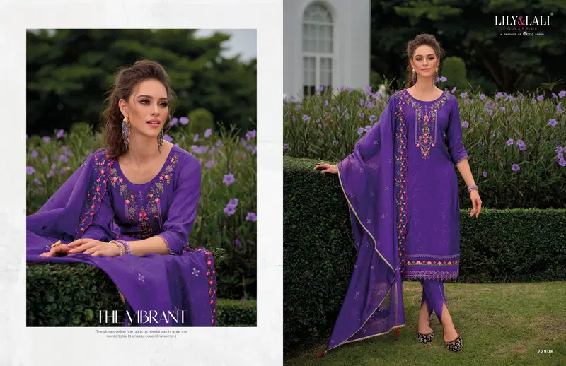 Miraan Vol 3 By Lily Lali Jacquard Readymade Suits Suppliers In India