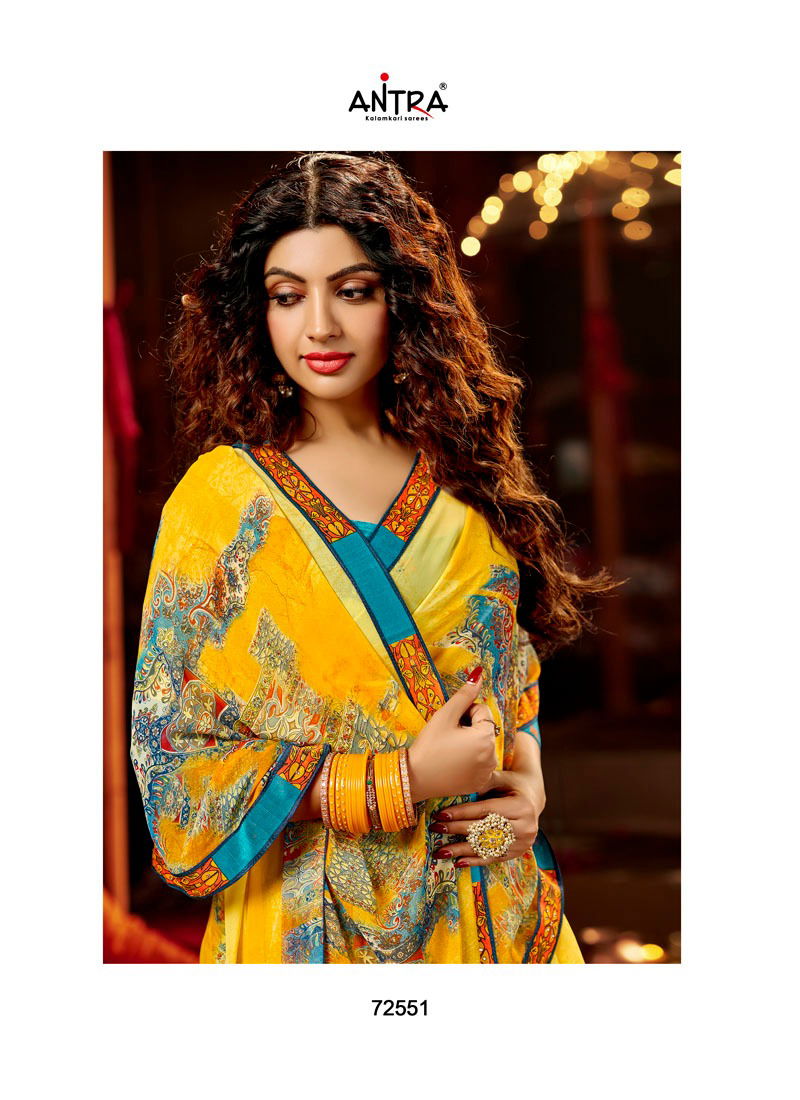 ANTPA CARVAAN Latest Fancy Designer Heavy Regular Wear Weightless Saree Collection