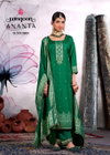 Ananta By Rangoon Dola Jacquard Kurti With Bottom Dupatta Wholesale Market In Surat