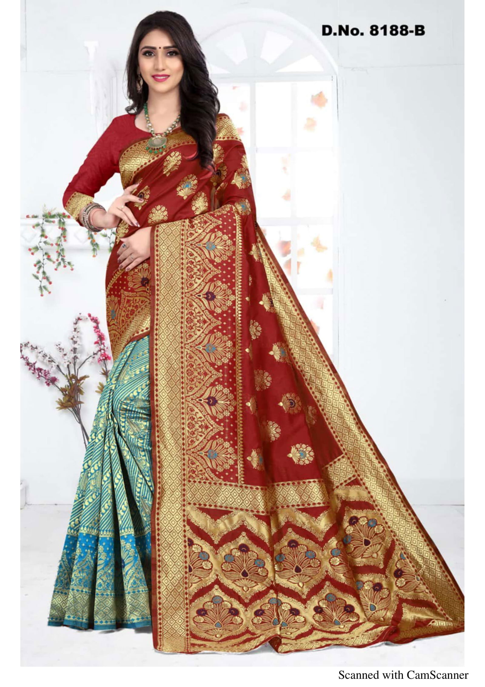Melody 8188 Latest Festive Wear Designer Cotton Silk Saree Collection