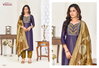 Nadia By Vishnu Cosmos Simmer Dress Material Suppliers In India
