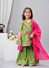 Naisha Kids 01 Cotton Kurta Sharara With Dupatta Bulk Orders In India