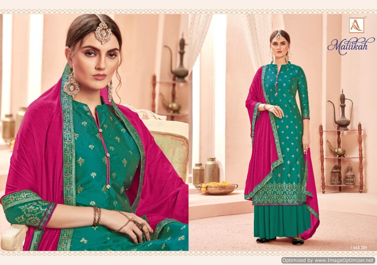 Alok Maliika Exclusive Pretty Designer Heavy Festive Wear Salwar Suit Collection 