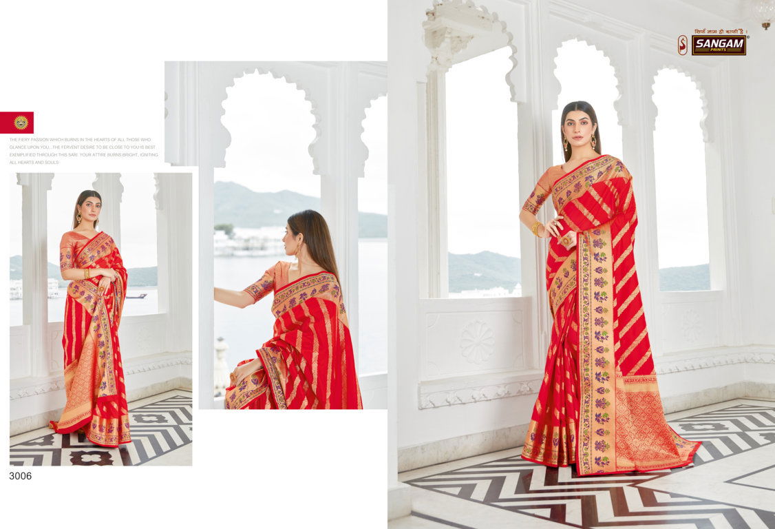 Sangam Balika Vadhu Festive Wear Designer Soft Silk Saree Collection
