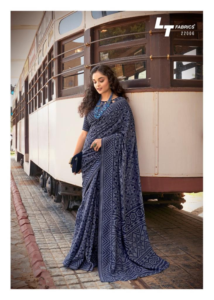 Lt Moksha Latest Fancy Designer Festive Wear Heavy Stylish Linen Braso Silk Saree Collection