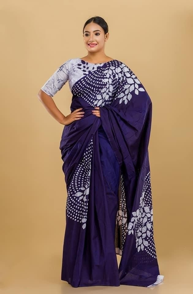 VK 4060 Printed Imported Cotton Daily Wear Sarees