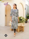 Alisha Vol 5 By Radhika Rayon Printed Only Kurti Wholesalers In Surat