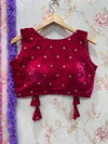 Velvet 4 By Ruhi Fashion Surat Blouse Wholesale Market