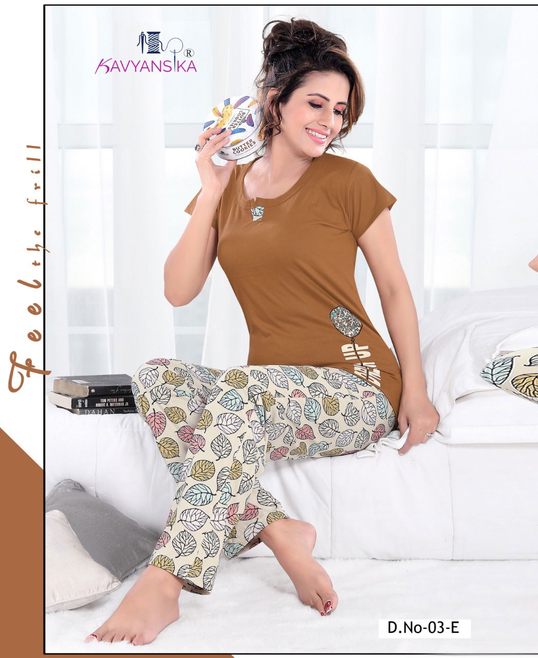 KAVYANSIKA KAVYANSIKA VOL-3 Latest Exclusive Comfortable Hosiery With Super Fine Stitching Night Suits Collection