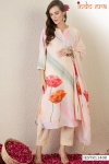Indo Era 2576 Linen Printed Kurti Bottom With Dupatta Wholesale Market Surat