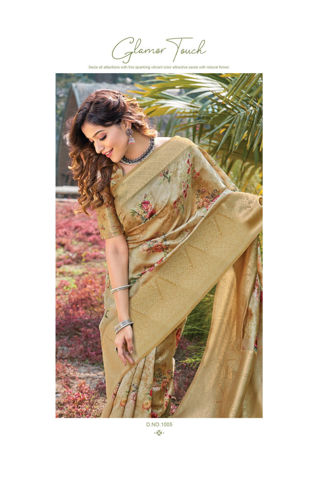 Sangam Roop Shringar Latest Fancy Festive Wear Digital Print Silk And Reshm Thread work Sarees Collection