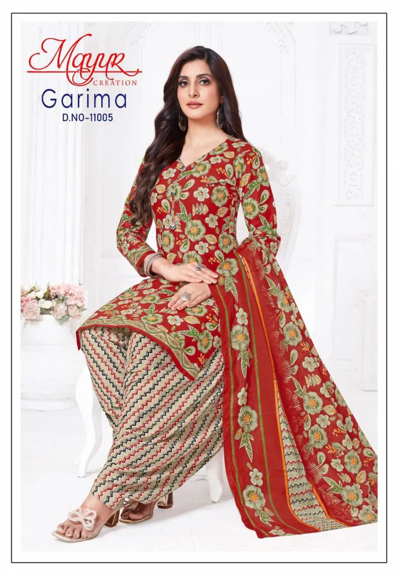 Garima Vol 11 By Mayur Cotton Printed Wholesale Dress Material Wholesale Market