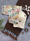 Sccf Ready I Khadi Cotton Embroidered Beautiful Saree Wholesale Clothing Suppliers In India